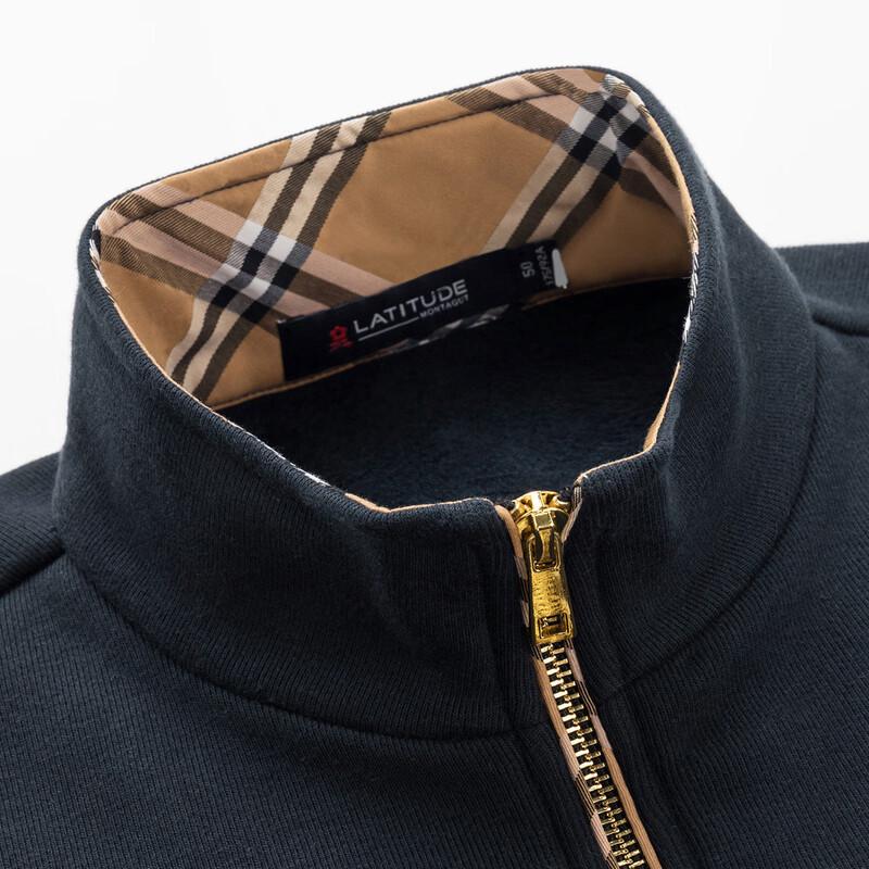 MONTAGUT Men's Fleece-Lined Pullover Sweatshirt