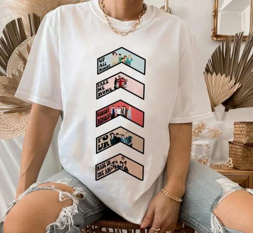 One Direction, Футболка One Direction, Мерч One Direction Унисекс Футболка L