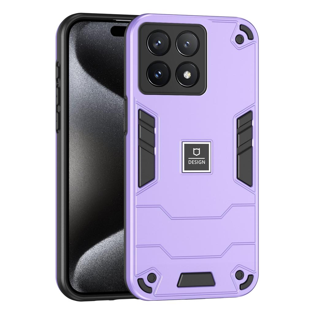 2 In 1 Shockproof Armor Phone Case For Poco X4 X5 X6 Pro F5 Pro M5s M4Pro C55 C61 Soft TPU Frame Cases Protect Bumper Back Cover