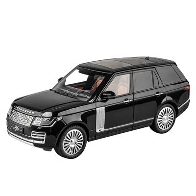 1/18 Land Rover Range SUV Sport Oyuncak Araba Çocuklar İçin Diecast Model Minyatür Ses Işık Kapıları Açılabilir Koleksiyon Çocuklar İçin Hediye