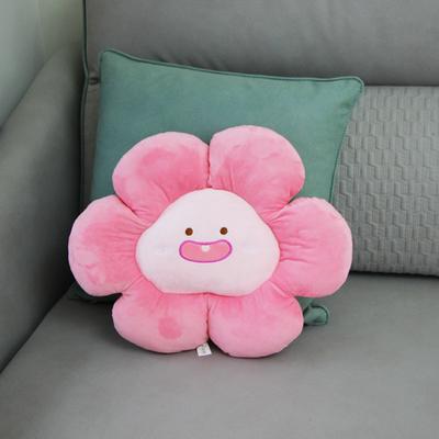 Flower Throw Seating Cushion Multipurpose Padded Soft Cute Flower Nap Throw Pillow for Home Office