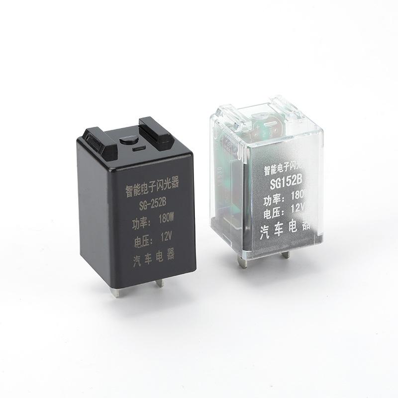 High Power Car Flasher SG252B 12V/24V Turn Signal Relay with Tripod Light, 180W