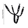 1set Hockey Helmet Chin Strap Hockey- Ear Sling- Loops Replacement Strap With Snap- Practical Hockey Game Accessory