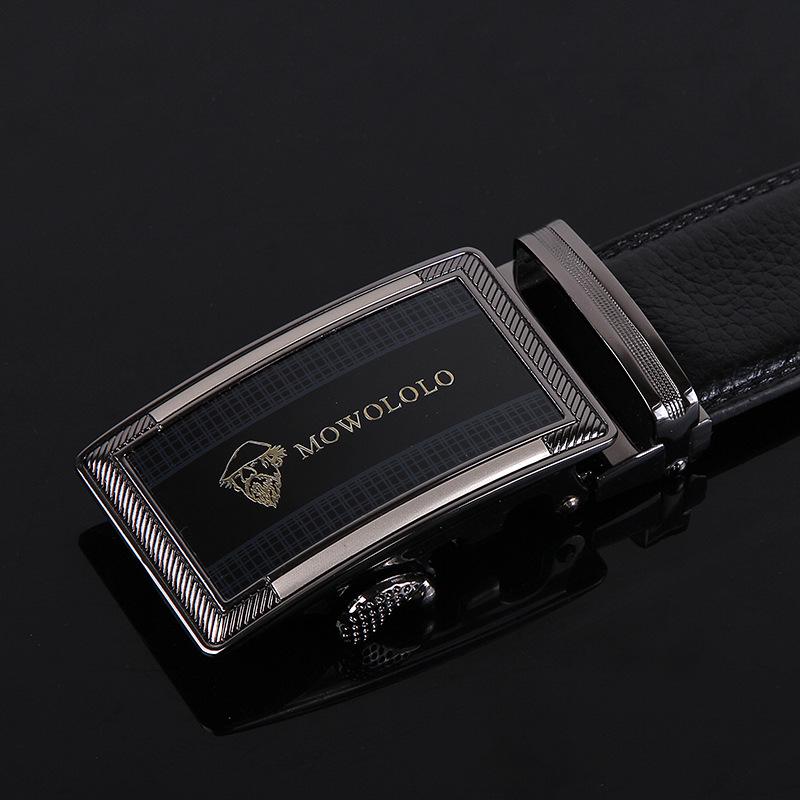 Tmall Men S Automatic Buckle Leather Belt Belt, Belt First Layer Cowhide Manufacturer