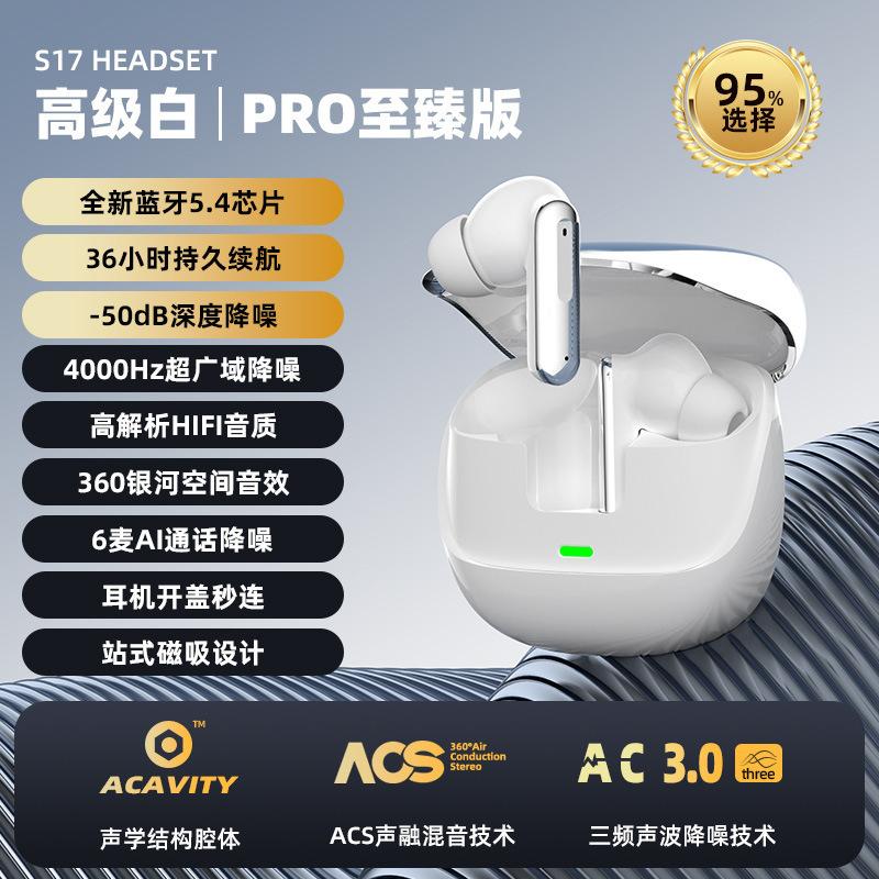 The new wireless bluetooth headset is electroplated with high value in-ear super long battery life and good sound quality.