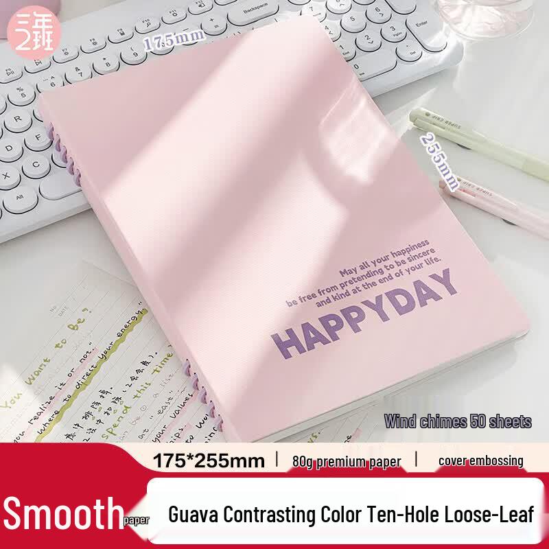 Sannian Erban B5 Lined Loose-Leaf Notebook