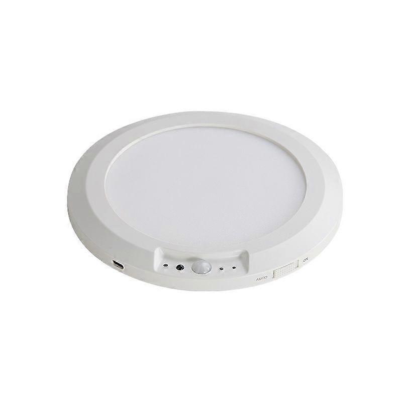 Rechargeable Ceiling Light 1Pack, 3 Color Motion Sensor Lights with Remote, Wireless Closet Light Battery Operated, Magnetic Dimmable LED Lights for S