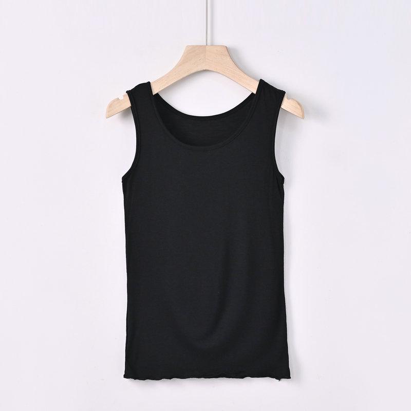 

Женский модальный топ без рукавов большого размера - Летняя одежда для дома и улицы свободного кроя 6XL