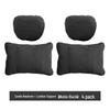 Breathable Lumbar Support Pillow for Mercedes S-Class, E-Class, Maybach Car Seats