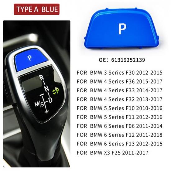 OE : 61319252139 Gear Shift Lever P Parking Button Cover For BMW F30 F32 F33 F25