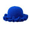 Floppy Women Bucket Hat Crochet Knit Beanie Hat Casual Fisherman Cap