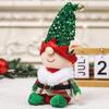 Plush Christmas Faceless Doll Creative Faceless Doll Ornament Christmas Elf Doll  Indoor Decor
