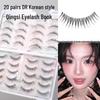 Korean Girl Group Fairy Hair Full Strip Natural Black False Eyelashes for Beginners