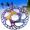 Bike Disc Brake Rotors 6 Nails Cycling Accessory for Mountain Bicycle Plating Color