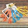 3Pcs Multi-size Stainless Steel Tailor's Scissors with Protective Cap Household Fabric Leather Cutter Sewing Special Scissors