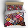 Colorful Geometric Patterns Set for Home Decor Multiple sizes kid's and adults' bedroom Exquisite 3PC bedding set gift