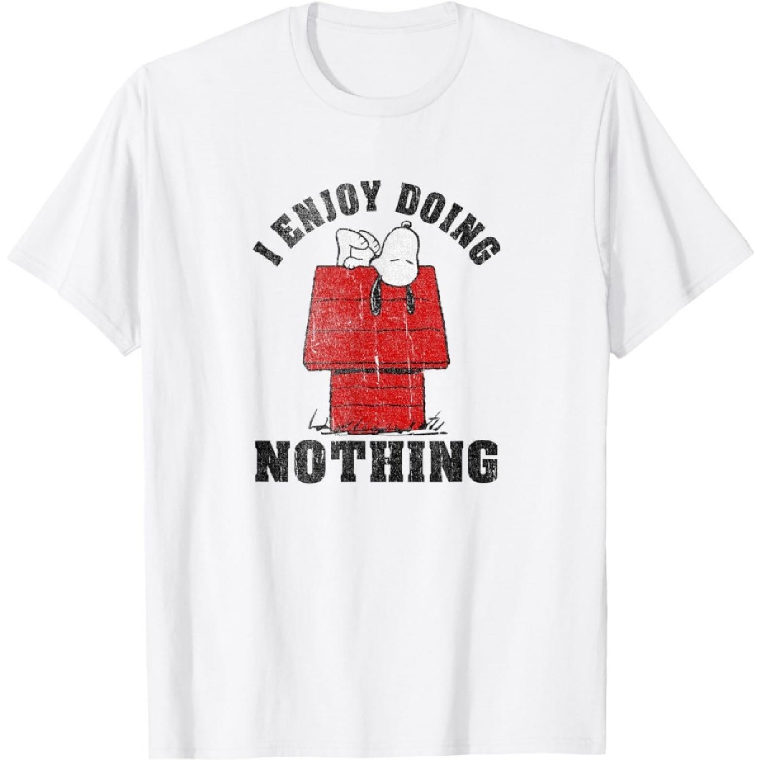 Футболка Снупи из Peanuts «Мне нравится ничего не делать» S
