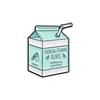 Milk Box Stylish Brooches Creative Alloy Pins For Trendy Men And Women Perfect For Summer 2024 Fashion
