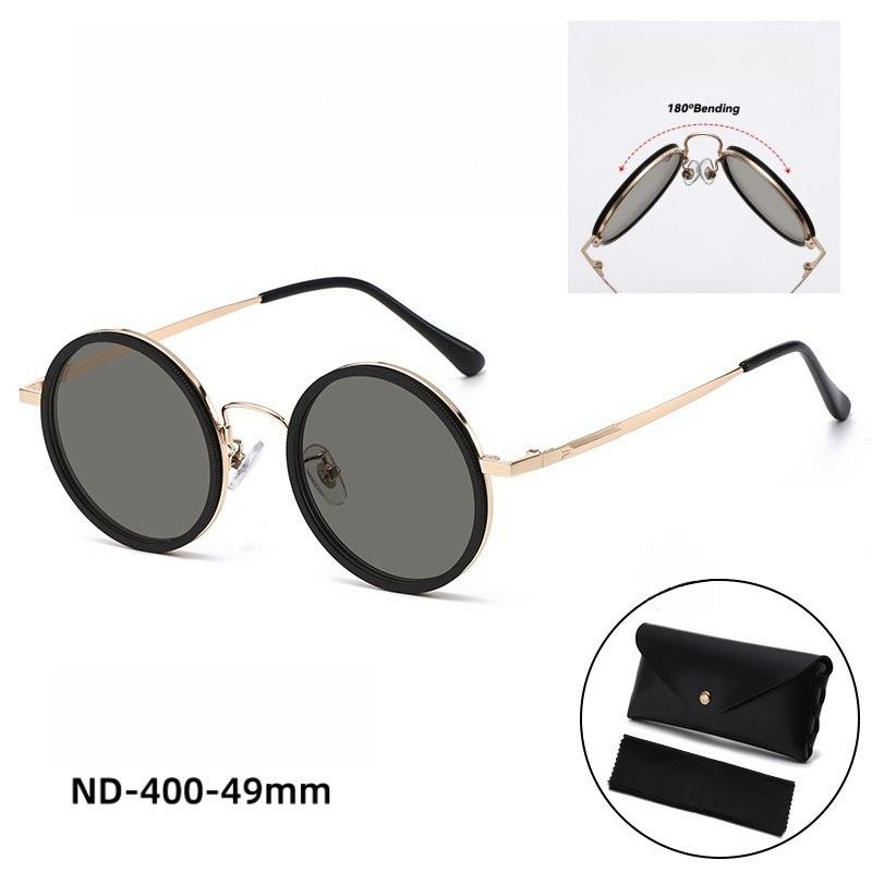 New Nd Adjustable-Brightness Tinted Sunglasses Fashionable Foldable Polarised Sunglasses Classic Driving Shades