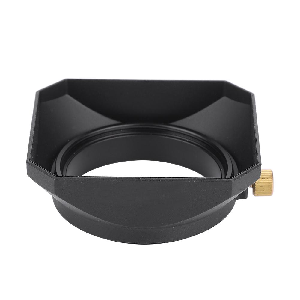 49mm Square Lens Hood Shade for DV Camcorder Digital Video Camera Lens Filter or Barrel Thread