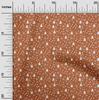 oneOone Cotton Flex Blue Fabric Snowflake,Star & Tree Dress Material Fabric Print Fabric By The Yard 40 Inch