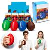 Football Shaped Stress Ball Toy for Adults and Kids - Random Color