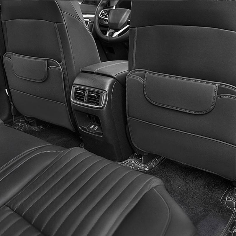 SEAMETAL Car Protective Mat Waterproof Seat Back Protective Cover Automotive Anti-Dirt Pads with Storage Bag