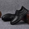 Genuine Leather Men Shoes Business Casual Leather Shoes Moccasins Men Flats Shoes