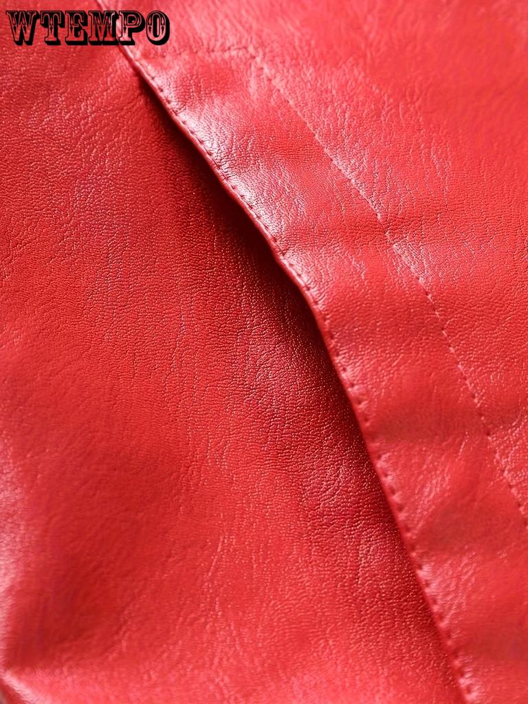 PU-Lederjacke für Herren in Übergröße – Coole Modejacke – Stilvolles und strapazierfähiges PU-Leder – für Männer – Geschenkidee für modebewusste Typen