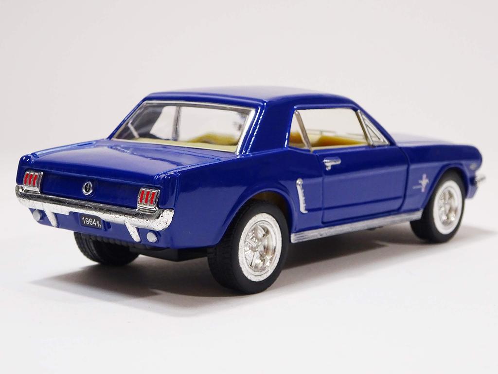 Kinsmart Ford Mustang 1964 Model Blue Diecast Car KT5351 1/2 1/36
