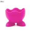 1/2/4Pcs Cute Creative Egg Cup Holder Plastic Eggs Holder with Feet Eggs Separator Boiled Eggs Container Kitchen Accessories