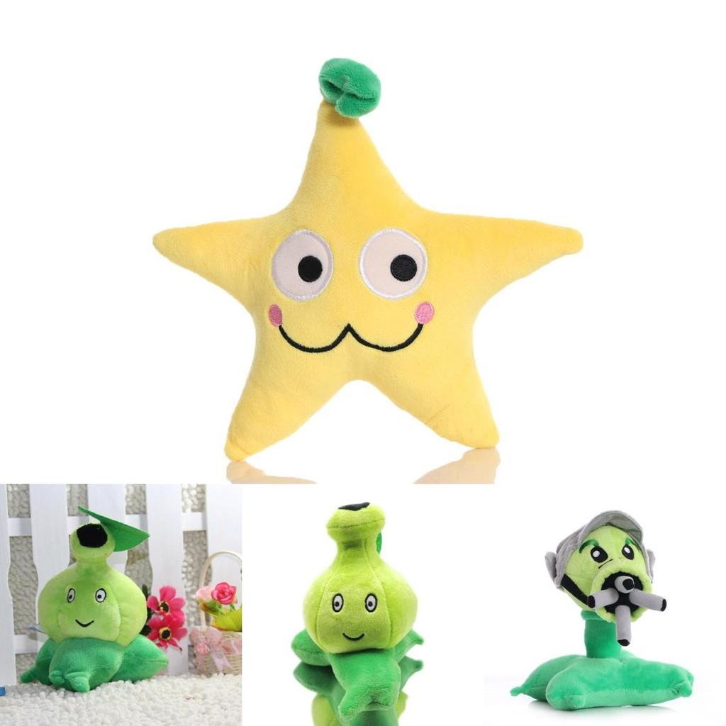 Adorable Plants Vs Zombies Pea Shooter Plush Toy For Baby Kids Xmas Birthday Gifts
