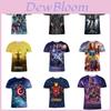Camiseta Vingadores 4 Ultimato Super-herói 3d Manga Curta Estilosa Casual Top