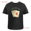 Luck Of The Cards T Shirt 100 Cotton S Xxl Ta056200 Vintage Designer Clothes Comfortable Breathable Soft Fashion