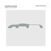 ZhiJie S7 Alcantara Ultra-Thin Dashboard Suede Sticker - Car Decoration & Protection.