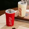 Vysoce hodnotný kelímek na Coca-Colu Velkoobjemový kelímek-imitace termosky se slámkou Studentský kelímek na vodu Velkoobjemový kelímek na kávu Keramický kelímek