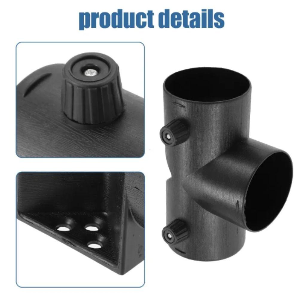 Valve Flap Vent Ducting Adjustable Air Outlet Joiner Branch Splitter Heater Accessory  For Car