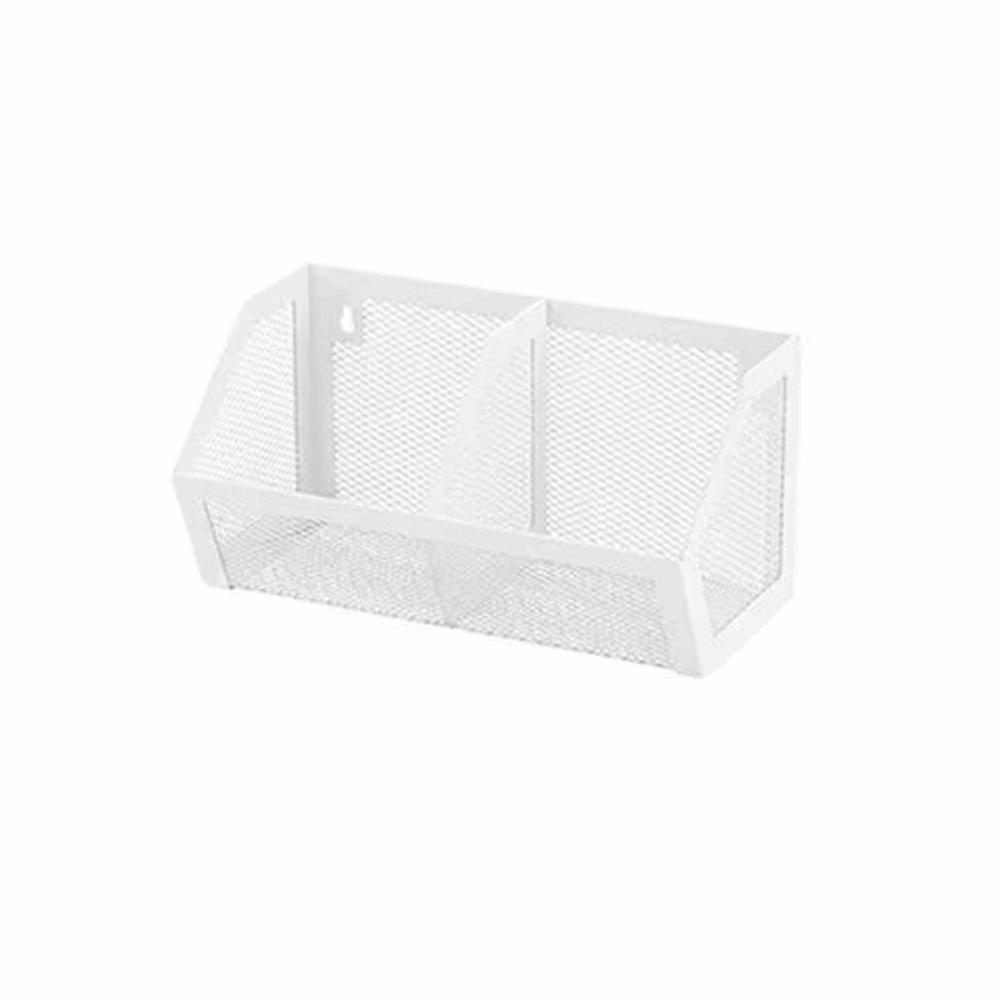 Wall Mounted Vegetable Fruit Storage Rack Large Capacity Garlic Ginger Hanging Basket  Bathroom