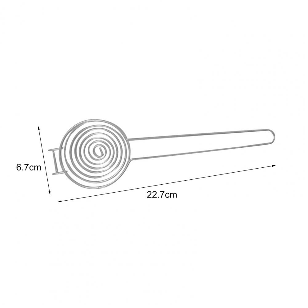 Eggyolk Separator Durable Circles Funnel Egg Yolk Separator Silver Color Egg Divider