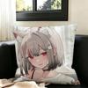 Neneko Mashiro-oo  Square Double-Sided printed Pillow Case Bedroom Bedside Pillow Sofa Cushion Cover