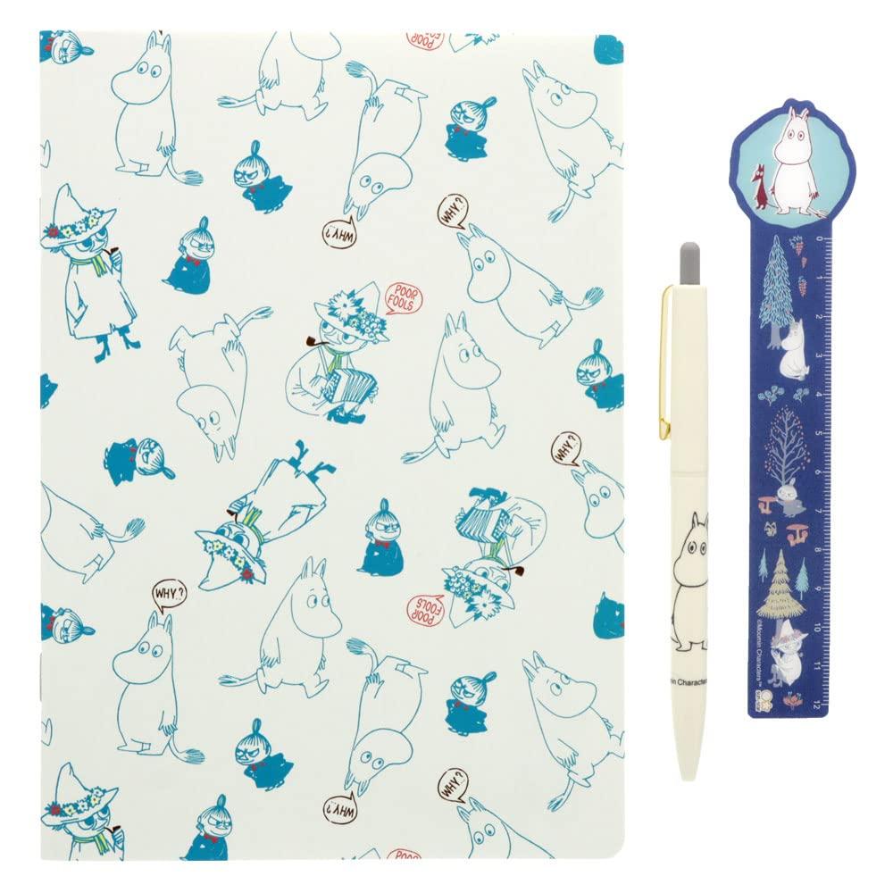 Sunstar Stationery Moomin Stationery S4731883 Set, Friends,