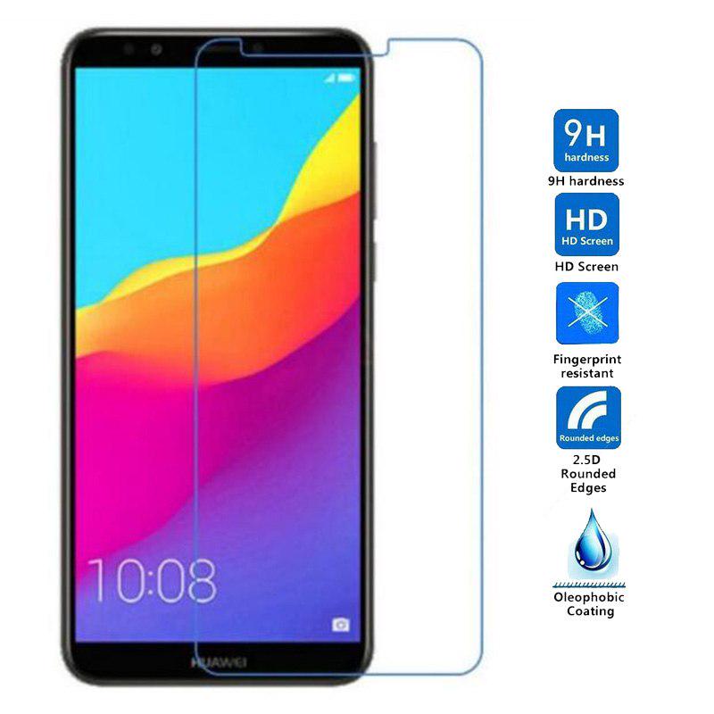E-Hamii Vetro Temperato 9H Per Huawei Y6 PRO 2017 (2 Pezzi) - Pellicola Proteggi Schermo Anti Graffio, HD, Anti Impronte - ATTENZIONE: Non Full Coverage - 4