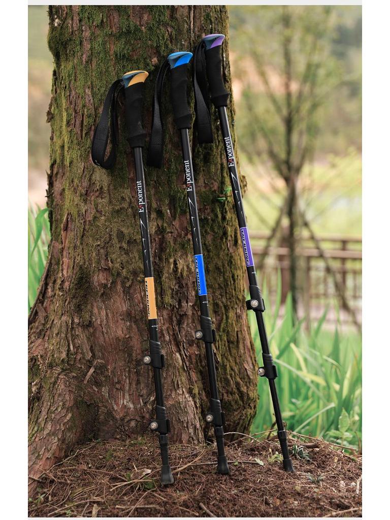 Genuine Abu Dah Ultralight 7075 Trekking Poles with External Lock for Hiking