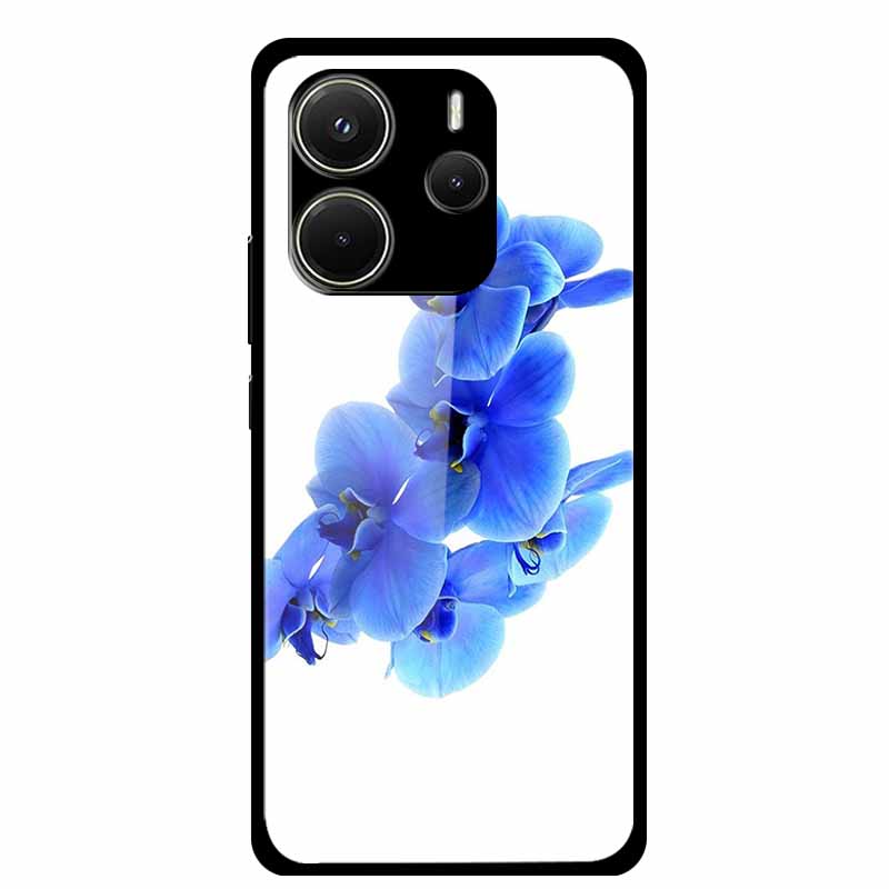 For Redmi Note 14 4G Phone Case Note14 Coque Hard Tempered Glass Back Cover For Xiaomi Redmi Note 14 5G Case Shell Soft Bumper