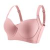 European and American Style Seamless Memory Wire Plus Size Bra Thin Adjustable Push-up Bra