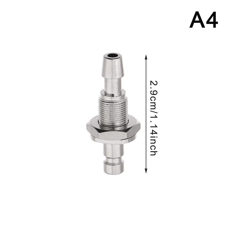 Metal Air Hose Connector Nibp Adapter Blood Pressure Meter Bp Cuff Joint Link Male Female Quick Connection Bayonet Airway Joints