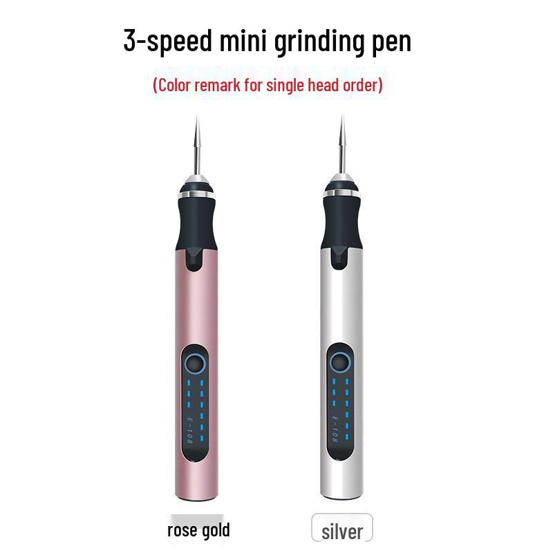 Portable Cordless Electric Grinding Pen for Nail Art & Carving