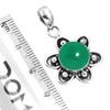 925 Sterling Silver Pendant Women Gemstone Handmade Jewelry Mothers' Day Gift Amber Amethyst Black Onyx Carnelian Garnet Quartz Green Onyx Gold Stone