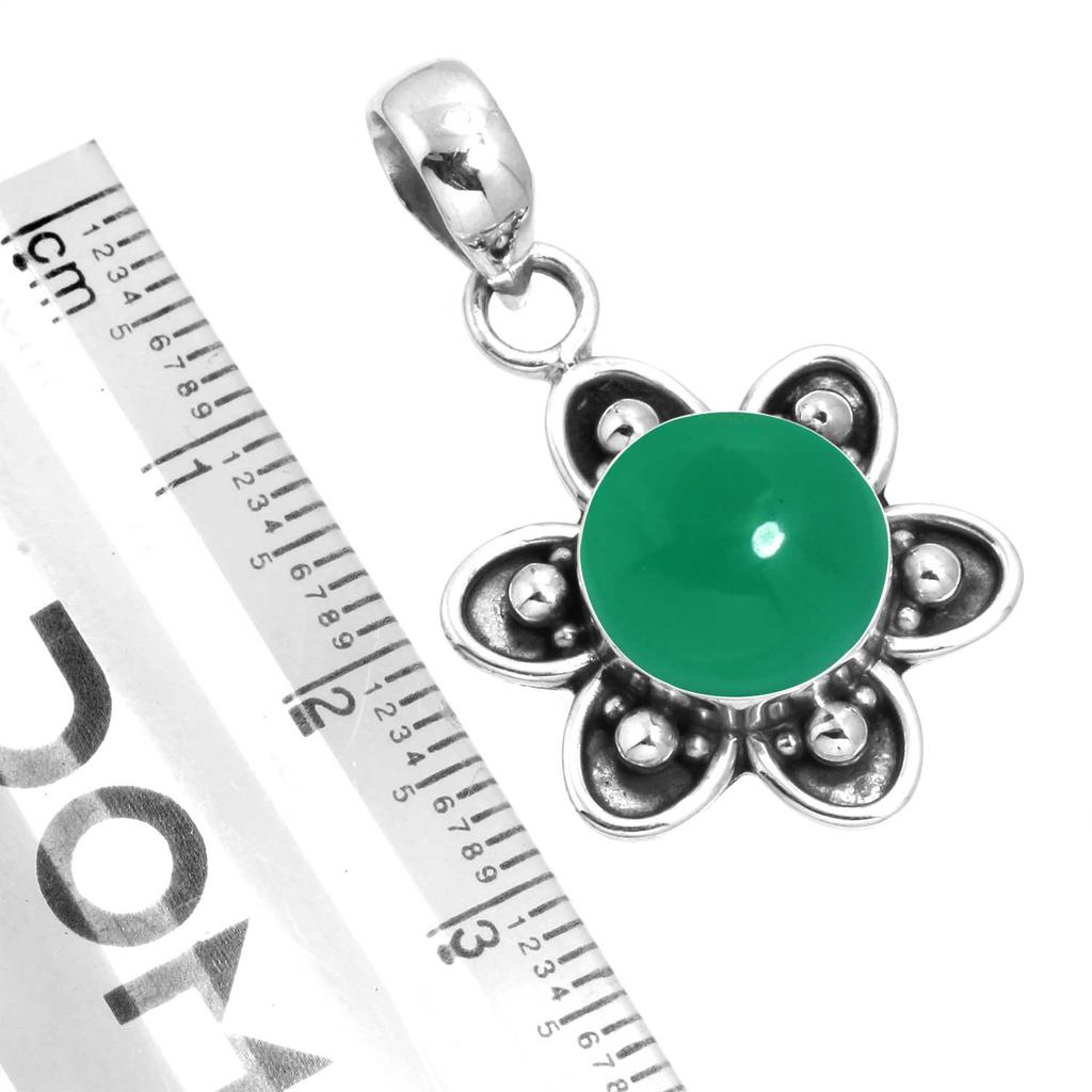 925 Sterling Silver Pendant Women Gemstone Handmade Jewelry Mothers' Day Gift Amber Amethyst Black Onyx Carnelian Garnet Quartz Green Onyx Gold Stone