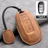 Leather Car Key Cover Case for Infiniti Q50L QX50 QX60 QX55 Q70 Q70L Q30 QX30 QX70 ESQ XQ80 XQ60 Q60S Car Key rope Keyring